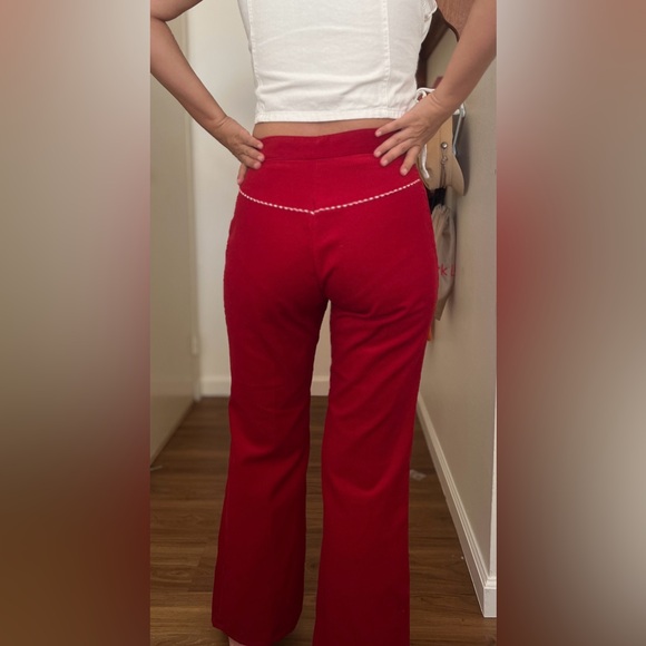 Vintage 70s Levi’s corduroy wide leg pants - Picture 7 of 16